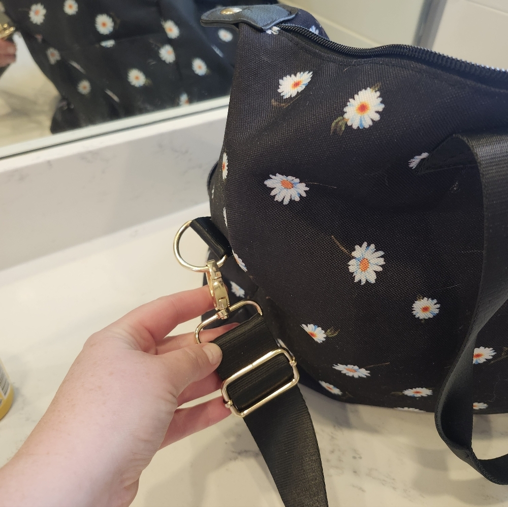 Alice + Olivia Black Floral Women's Bag - Picture 2 of 4